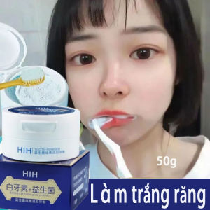 Bột chà răng  50 gam- Làm sạch mảng bám giảm hôi miệng hỗ trợ trắng răng