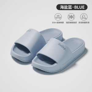 [Free Shipping] EVA Thick-Soled Slippers For Women Size 36 Size 39 Breathable Height-Increasing One-Strap Design New Summer Style CoupleS Slippers MenS Style