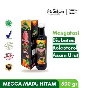 Madu Pahit Mecca Madu Diabetes Dengan Ekstrak Daun Insulin  Gamat  Dan Daun Bidara - 500 Gram
