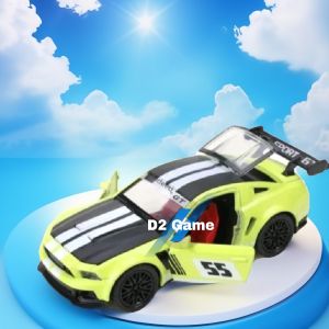 MAINAN DAN KOLEKSI DIECAST CAR MUSTANG BODY METAL ALLOY SKALA 136 PULLBACK