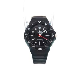 Q&Q WATCH RUBBER 10BAR WATER RESIST V07A-010VY*