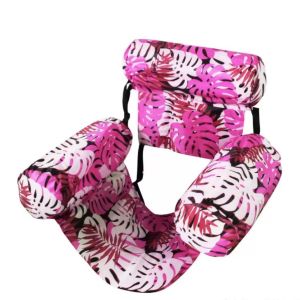 Swimming Pool Hammock Inflatable Chair Floating Lounge Chair Foldable Swimming Pool Float