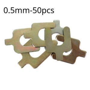 50 Pcs Four Wheel Alignment Insert U-shaped Shims Four-wheel Positioning Adjustment Washer U-type Plug Gasket