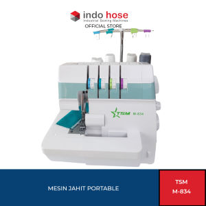 Mesin Jahit Obras Portable TSM M-834 Original - Indohose