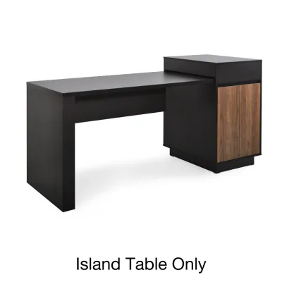[FREE INSTALLATION] ROVEN Island Table with Extendable Top for Dry Kitchen Area (IT2000) | Ready Stock
