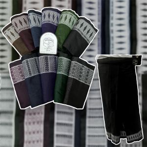 Sarung Dobby Isi 10pcs - Sarung Tenun Dobby Dewasa Motif Sisik Naga Kemasan G.Unggul  - Murah - Muslim Pria