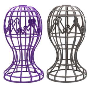 Unique Hat Display Stand Wig Holder with Head Shaped Cutout for Displaying Wigs Hats and Helmets in Various Occasion