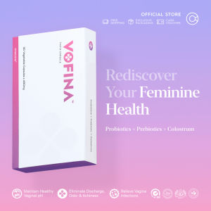 VOFINA Probiotik Wanita 83 Billion Pre+Probiotics Supplement Female Feminine Health 30 Kapsul Halal Original Ready Stock