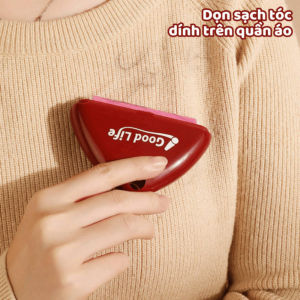 [HCM] Cây Lăn Bụi Quần Áo Lăn Bụi Silicon Siêu Dính Cây Lăn Lông Mèo Mini Tái Sử Dụng-CA666