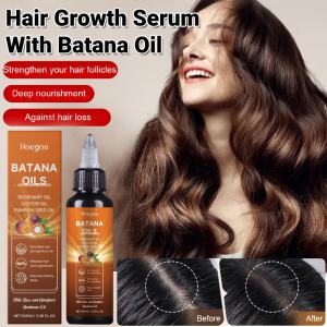 Batana Hair Oil Hair Growth Essence Natural Treatment Strengthen Roots Anti-Hair Loss Essential Oil Smooth Frizzy Repair Split Ends