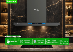 Máy hút mùi âm tủ chữ T Hubscher model RHC-2282.TC- động cơ BLDC