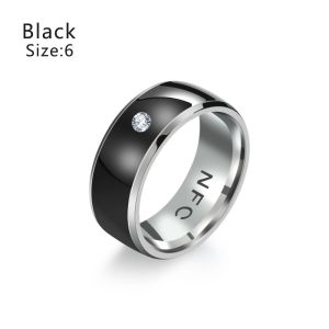 LUXERY Fashion Android Phone Equipment Multifunctional Smart NFC Finger Ring Wearable Connect Intelligent