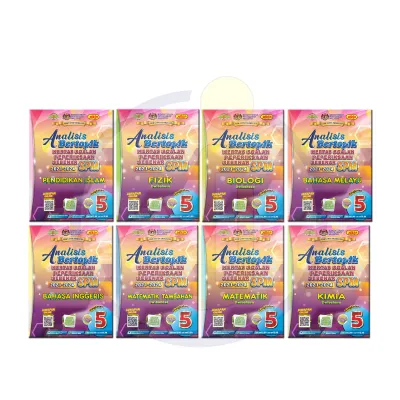 [Intelligent] 【2018/2021-2024】 Yakin Analisis Bertopik Kertas Soalan Peperiksaan Sebenar SPM | 2025 Buku Past Year SPM