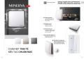 Bộ Công Tắc, Ổ Cắm Vuông (Màu Trắng) Minerva - Panasonic. 