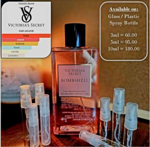 DECANT Victorias Secret Fine Fragrance Mist - Bombshell Light Pink