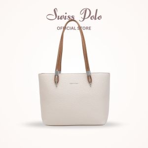 SWISS POLO LADIES PU LEATHER TOP HANDLE TOTE BAG HNY 3330