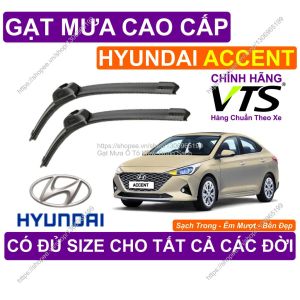 Gạt Mưa Êm Mượt Kính Lái Hyundai Accent Cặp Gạt Mưa Kính Lái Hyun.dai Accent Có Đủ Size Cho Các Đời X.e Hyundai Accent