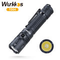 Wurkkos Td04 21700 Có Thể Sạc Lại Đuôi Chiến Thuật Chuyển Đổi công tắc bên Đôi Nút 3000LM lumen cao đèn pin chiến thuật Với C-Loại EDC Đèn Pin. 