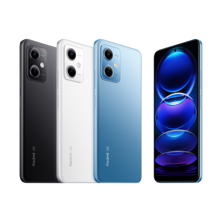Xiaomi Redmi Note 12 5G Smartphone 4GB/128GB 6,67 Display 5000mAh 33W Fast Charging Snapdragon 4 Gen 1 (Black