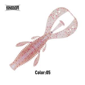 Kingdom Fishing Lures 63mm 76mm 1.8g 3g Soft Bait Floating TPE Soft Lure Fishing Tackle 10pcs Swimbaits Artificial Baits Wobblers Soft Worm