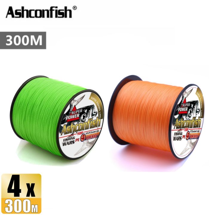 ashconfish braided fishing line Hollow Core - 16 Strands for Saltwater an USA brand Braided Fishing Line - 8