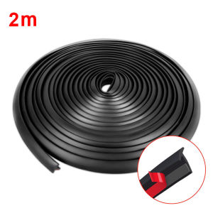 🇵🇭 SEAMETAL Car Fender Flare Sealing Strip Universal Rubber Wheel Arch Trim T-Type automobile Seal Weatherstrip 2/5/10m