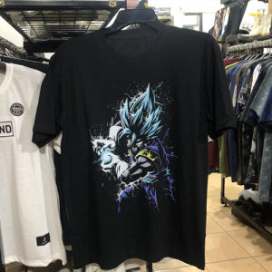 Kaos Super Saiyan Blue KAMEHAMEHA Tshirt Bahan Katun