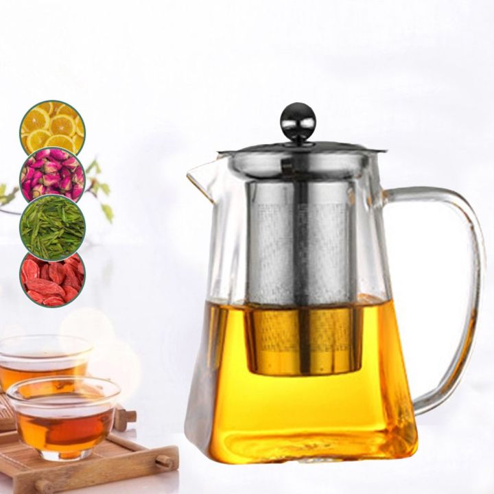 NILE Transparent removable Stainless Steel Tea Strainers Tea Leaves ...