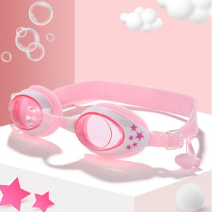 Childrens Swimming Goggles HD Anti-fog Waterproof Leakproof Cartoon Swimming Glasses for Girls and Boys Kid Swimming Diving Water Sports