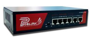 PROLINK POE SWITCH 4P / 8P / 8P uplink Gigabit / 16P / 24P รับประกัน 2 ปี สวิตส์จ่ายไฟ ราคาพิเศษ
