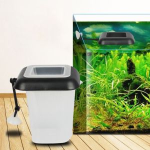 FANGAN ลอยลอยได้ ถ้วยหนอนสีแดงแช่แข็ง ถอดออกได้ พลาสติกทำจากพลาสติก ถ้วยใส่อาหารสดทรงกรวย ใช้งานได้จริง ถ้วยให้อาหารกุ้ง เครื่องป้อนปลา ถังเลี้ยงปลา