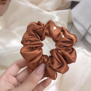 [ GROSIR 100 PCS ] BABY SCRUNCHIE - mini slim kecil cepol cemol ikat rambut anak kecil bayi kunciran