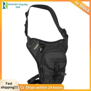 【HFM】 Racing Suits Accessories Men Motorcycle Drop Leg Bag Crossbody for Outdoor Adventures