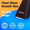 MANSPOT Manscape Groin & Body Hair Trimmer for Men, Electric Ball Trimmer Pubic Trimmer Shaver,Manscape Kit with 4 Guard,Replaceable Ceramic Blade Heads,Waterproof Wet/Dry Shaver,90 Minutes Shaving. 