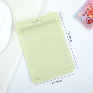 ถุงแถบปิด แพ็ค50ใบ ใส่ของขวัญ การซีลที่ดี กันน้ำและฝุ่น แบบพลาสติก สีหวานๆ