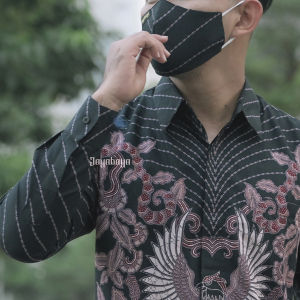 Jayabaya Batik Danindra Kemeja Katun Furing Lengan Panjang