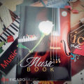 Buku Tulis Not Balok / Music Book - Garis Paranada. 