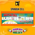 Spanduk Banner Konter Pulsa Seluler ukuran 2x1/spanduk konter pulsa /banner konter cellular bisa COD. 