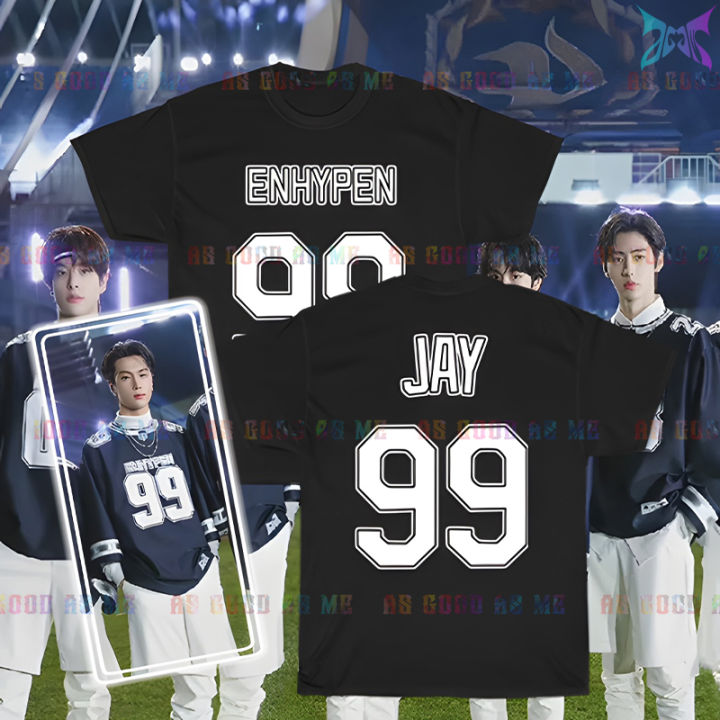 JRUEKYCLOTHING ENHYPEN jersey custom inspired t-shirt