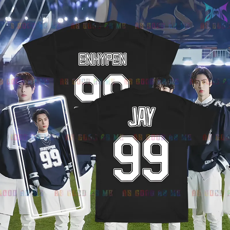 JRUEKYCLOTHING ENHYPEN jersey custom inspired t-shirt - Heseung