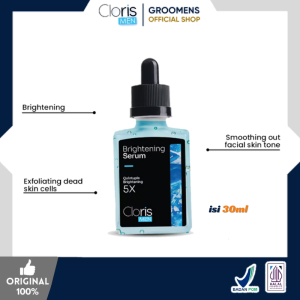Clorismen Max Brightening Serum Mencerahkan Kulit Wajah Pria Cloris Men Max Serum Sc Brightening Krim pencerah kulit wajah menghilangkan noda atau bitnik hitam pada kulit wajah antioksidan pelembab dan pelembut kulit wajah dan dapat mengecilkan pori-pori