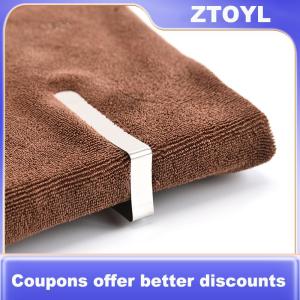 【ZTOYL】 Stainless Steel Table Cloth Clamps Tablecloth Clip Holder for Party Wedding