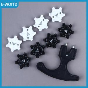 【E-WOITD】 14 Golf Shoe Studs + 1 Wrench Quick-twist Replacement Studs For Durable And Thin Golf Shoe Studs Golf Accessories