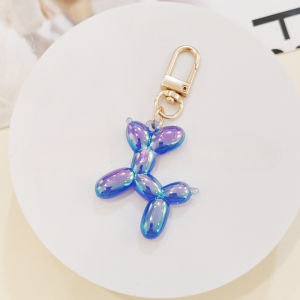 3 PCS laser puppy keychain pendant