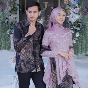 TERLARIS BISA COD NEZA BATIK Set couple pasangan kondangan kebaya couple pasangan terbaru 2022 elegan baju kondangan couple pasangan suami istri batik couple pasangan terbaru 2022 kekinian bridesmaid Sarimbit Couple keluarga