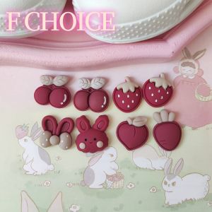 8ชิ้นการ์ตูนน่ารักเด็กผู้หญิงน่ารักสำหรับชุดครอคโครเซ็ตรองเท้าชุดเครื่องรางที่เหมาะกับการตกแต่งรองเท้าคร็อก [Coice]