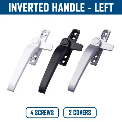 SG Aluminium Casement Window Lock Handle - DIY Lever Replacement for HDB Home