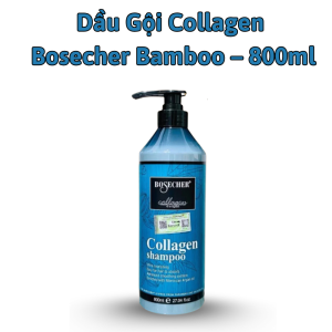 Dầu Gội Xả Biotin Collagen BOSECHER Phục Hồi Tóc Hư Tổn Sạch Gàu Siêu Mềm Mượt Hương Nước Hoa.