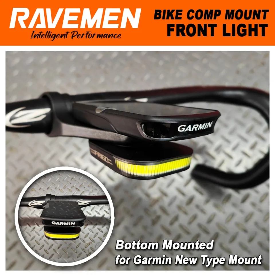 Ravemen FR160 Bicycle Front Light for Garmin Wahoo Bryton Magene