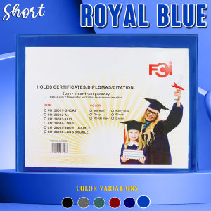 FCI One Sided Short Certificate Holder Portrait & Landscape Display Frame for Awards Diploma Permit Citations Documents Sold Per Piece